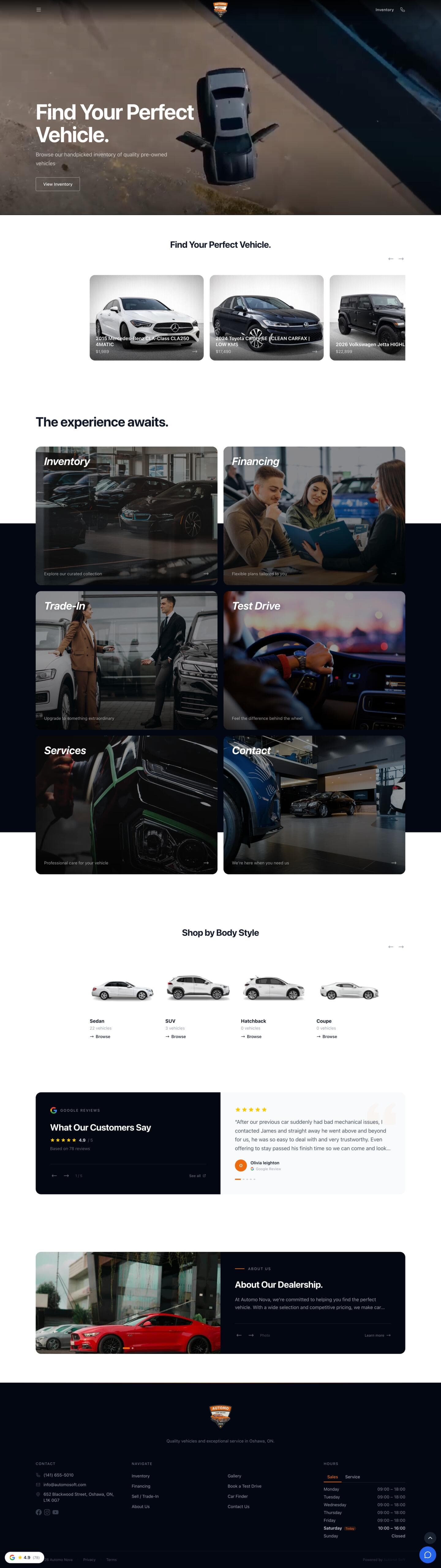 Nova theme preview