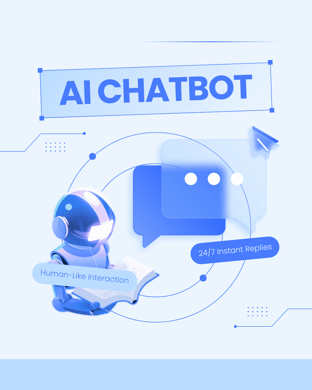 Talk to website visitors in real time.